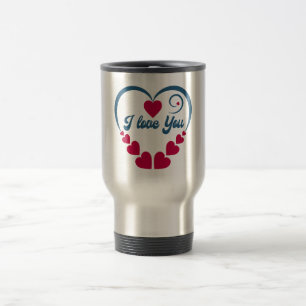 Mug De Voyage Cadeau Je t'aime