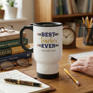 Mug De Voyage Cadeau personnalisé Meilleur Professeur - Cadeau P