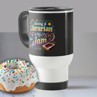 Mug De Voyage Cadeau personnalisé pour bibliothécaire