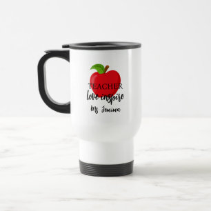 Mug De Voyage Cadeau personnalisé pour enseignant en tumbler Sta