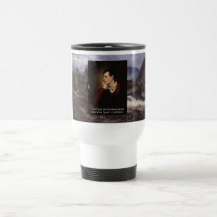 Mug De Voyage Cadeaux de citations d'amour de Lord Byron "Douce 