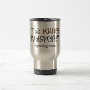 Mug De Voyage Cadeaux d'infirmière de néphrologie "le Whispere
