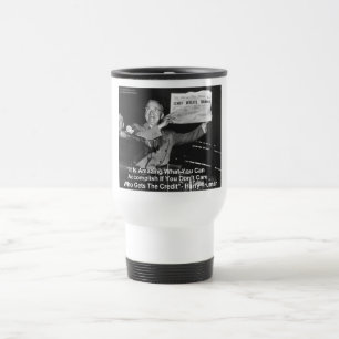 Mug De Voyage Cadeaux drôles Dewey bat Truman T-shirts Boutons e