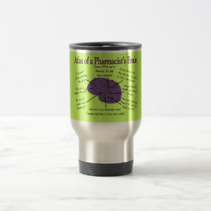 Mug De Voyage Cadeaux du cerveau III du pharmacien drôle