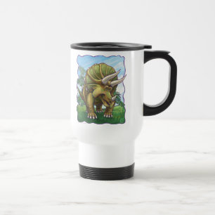 Mug De Voyage Cadeaux et Accessoires d'Art de Triceratops Mignon