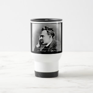 Mug De Voyage Cadeaux et T-shirts citation de Nietzsche "Ne tue