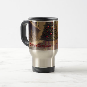Mug De Voyage Cadeaux sous un arbre dans un monde apocalyptique