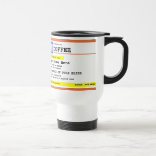 Mug De Voyage Café de prescription personnalisé