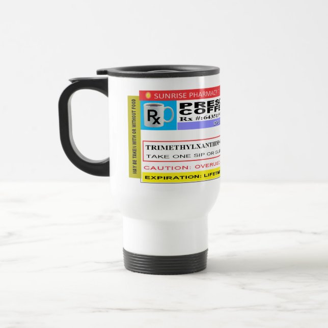 Mug De Voyage Café d'ordonnance (Gauche)
