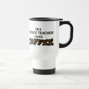 Mug De Voyage Café du besoin - professeur de Sciences