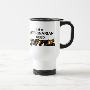 Mug De Voyage Café du besoin - vétérinaire
