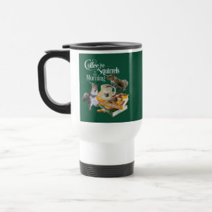 Mug De Voyage Café et écureuils - Amusant Voyage d'écureuil