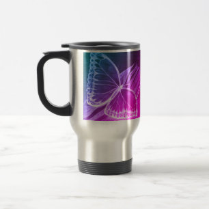Mug De Voyage Café papillon pourpre