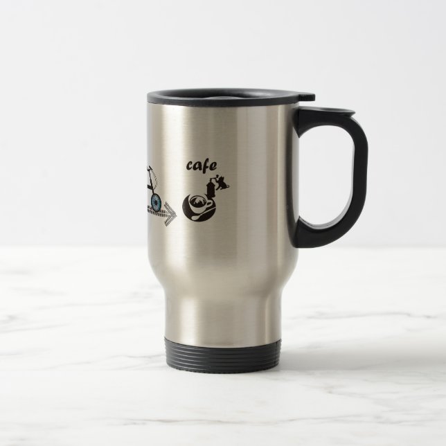 Mug De Voyage cafe time (Droit)