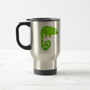 Mug De Voyage Caméléon vert mignon
