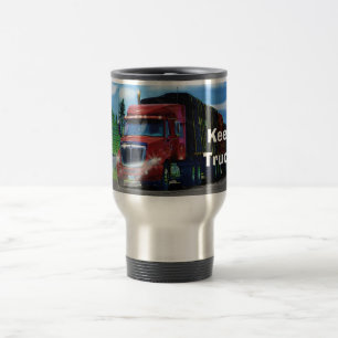 Mug De Voyage Camions pour camions et camionneurs