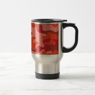 Mug De Voyage Camouflage rouge