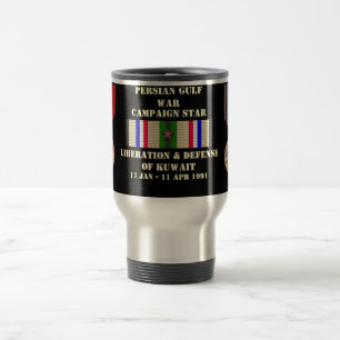 Mug De Voyage Campagne de libération et de défense du Koweït