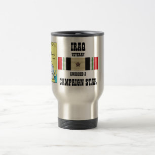 MUG DE VOYAGE CAMPAGNE STAR IRAQ VETERAN