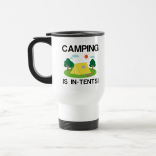 MUG DE VOYAGE CAMPING DANS LES TENTES
