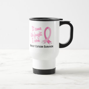 Mug De Voyage Cancer du sein du survivant 11