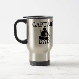 Mug De Voyage Capitaine Papa - Ghosts Galleon