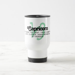 Mug De Voyage Capricorne Zodiac Signes Traits Ma personne