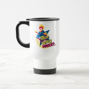 Mug De Voyage Captain Marvel   Je suis une maman