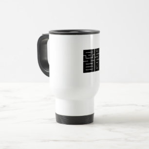 Mug De Voyage Caractère kanji carré pour Dragon