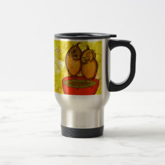 Mug De Voyage Caresses de hibou de thé