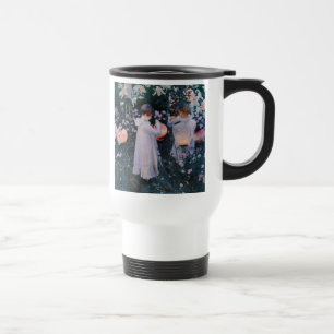 Mug De Voyage Carnation Lily Lily Rose John Singer Sargent Art
