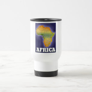 Mug De Voyage Carte de l'Afrique