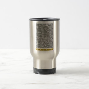 Mug De Voyage Carte de Madrid