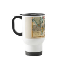 Carte du monde 1700s Antique Continents