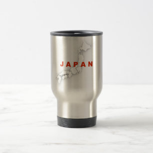Mug De Voyage Carte du plan du Japon