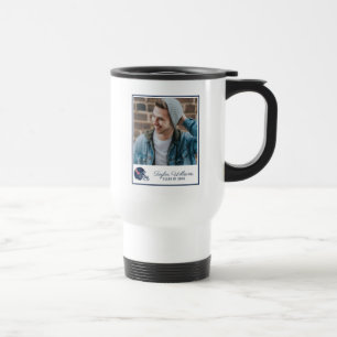 Mug De Voyage Casque Ole Miss Football   bleu foncé