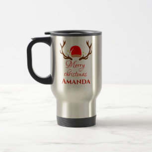 Mug De Voyage Casquette de rennes - Joyeux Noël