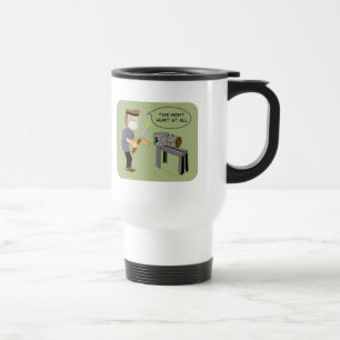 Mug De Voyage Ceci ne blessera pas la bande dessinée drôle de