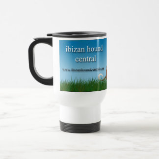 Mug De Voyage Central de chien d'Ibizan