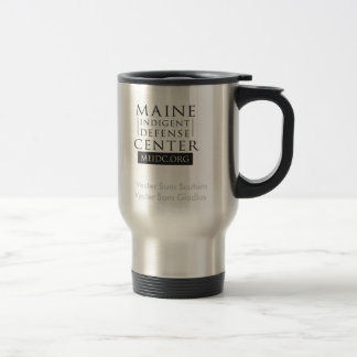 Mug De Voyage Centre indigent de la défense du Maine