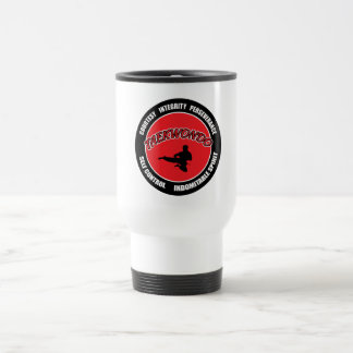 Mug De Voyage Cercle de principes du Taekwondo