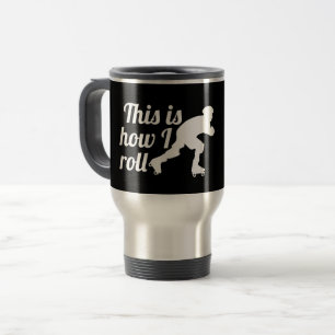 Mug De Voyage C'est comment je roule, patineur de Derby de