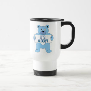 Mug De Voyage C'est Un Garçon Bleu Ours