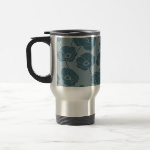 Mug De Voyage Champ de bleus de Poppies