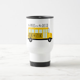 Mug De Voyage Chanson de Bus Wheels