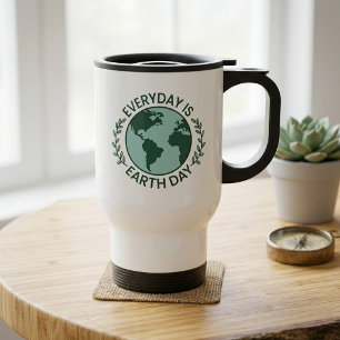 Mug De Voyage Chaque Jour Est Le Jour De La Terre - Amoureux De