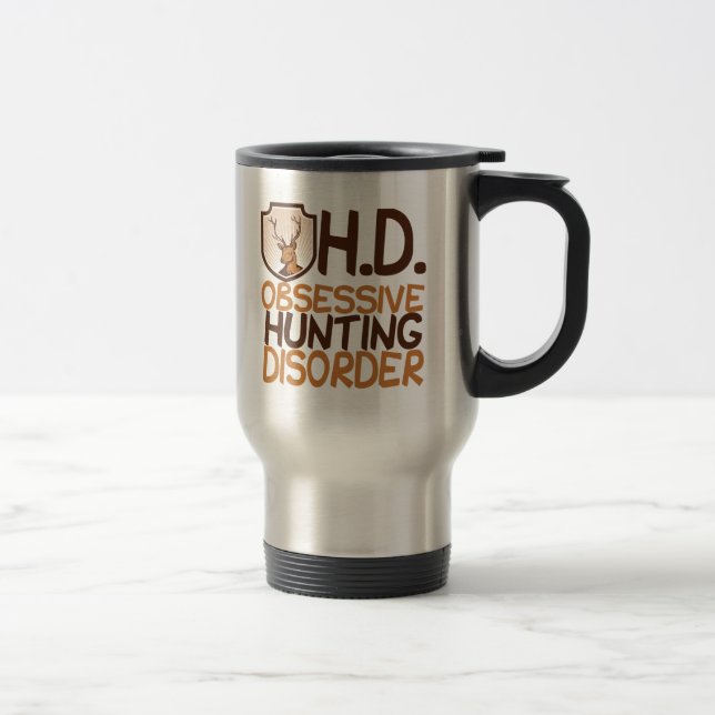 Mug De Voyage Chasse amusante (Droit)