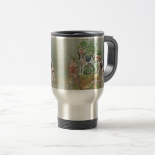 Mug De Voyage Chasse aux chiens