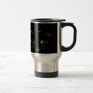 Mug De Voyage chat de voleur de logo