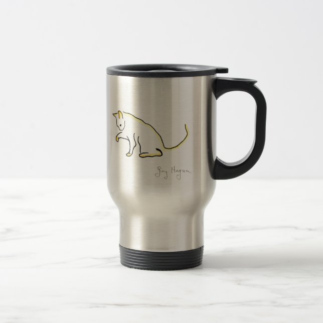 Mug De Voyage Chat Drinkware (Droit)